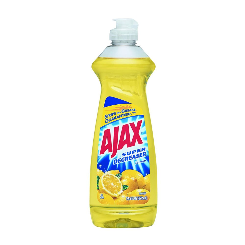 6-12.jpg Ajax Super Degreaser Dish Liquid-Lemon - 12.6 oz - Image 1